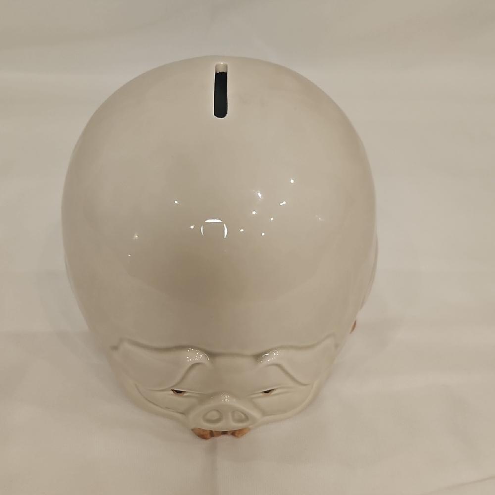 Fitz and Floyd Porky Bank - Picture 4 of 5